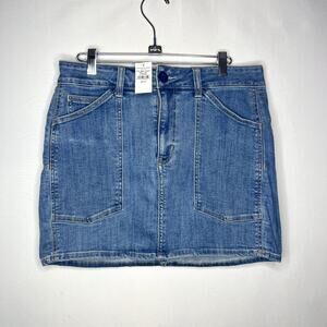 American Eagle Outfitters Blue Denim Mini Skirt